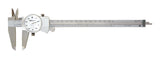 Mitutoyo 505-743 Dial Caliper, 0.1 per Rev, 0-8 Range, 0.001 Accuracy