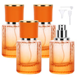 Segbeauty 1oz Perfume Spray Bottle, 30ml Glass Refillable Travel Bottles, 4pcs Empty Atomizer Spray Bottle Cologne Atomizer for 