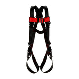 3M Protecta Medium Large VestStyle Full Body Harness With AutoResetting Lanyard Keeper And Impact Indicator