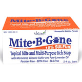 Mite-B-Gone Relief Soap - Fast Anti-Itch Soaps for Human Mites, Insect & Mosquito Bites, Itching & Discomfort | Kid Safe | Effec