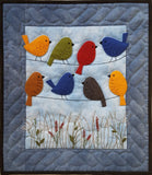 Rachels Of Greenfield Wall Quilt KIT WI, Bird On Wires