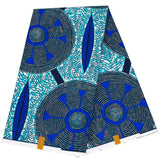 Ankara African Prints Fabric Polyester Wax Dress Sewing Tissu Craft DIY Textile Material for Wedding 6Yards
