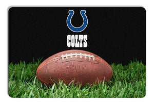 NFL Indianapolis Colts Classic Football Pet Bowl Mat, Large