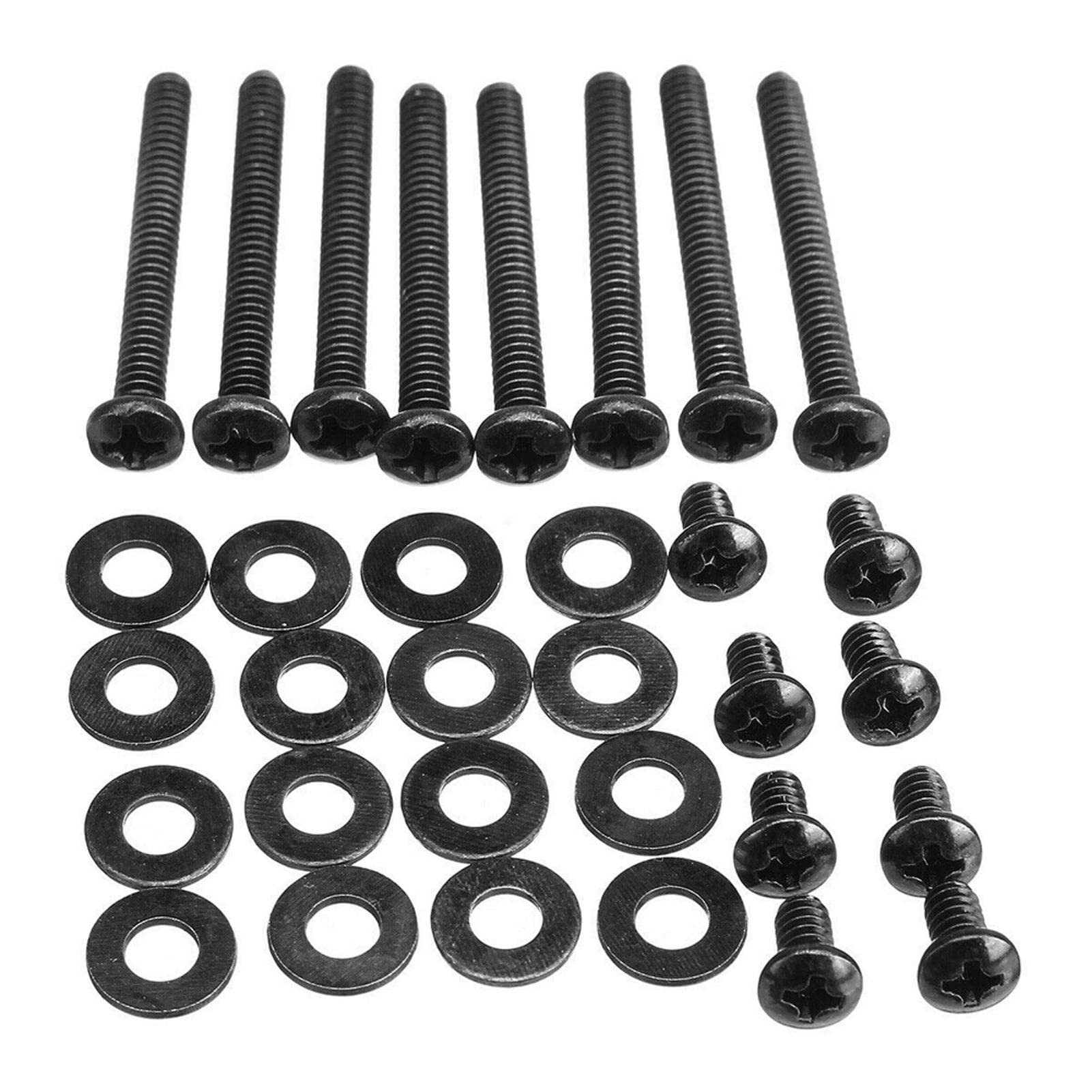 UXELY Water-Cooler Radiator Fitting Professional Long Short Screws Fan Mounting Screw Kit, PC Fan Screws Compatible with Cors ai