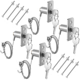 MorningRo 4 Set Emergency Release Lock Kit, Garage Door Opener Quick Release Lock for Universal Garage Door Openers