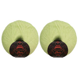 JubileeYarn Mohair Elixir Yarn - 50g/Skein Baby Wool Blend - Absinthe - 2 Balls