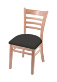 Holland Bar Stool Co. 3140 18 Chair with Natural Finish and Canter Iron Seat