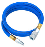 YOTOO Hybrid Lead-in Air Hose 1/2-Inch by 6-Feet 300 PSI Heavy Duty, Lightweight, Kink Resistant, All-Weather Flexibility with 3