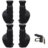 Datanly 2 Pair Universal Rollator Hand Grip Replacement Parts for Rollator and Wheelchair Left and Right Hand Grips for Drive Ro