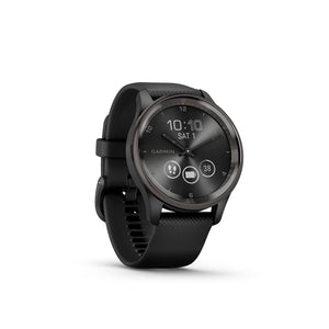 Garmin V  Vomove Trend, Stylish Hybrid Smartwatch, Long-Lasting Battery Life, Dynamic Watch Hands And Touchscreen Display, Blac