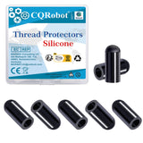 CQRobot Silicone End Caps 100pcs 1/5 Inch High Temp Protective Flexible Screw Thread Protectors Bolt Covers Screw Caps Kit for M