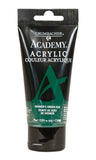 GRUMBACHER Academy Acrylic Paint, 75ml/2.5 Ounce Plastic Tube, Hooker's Green Hue (C105P)