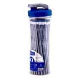 Doms X1 Pencil 50 Pcs Pencil Sipper, Black