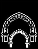 immix Expressions Craft Stencils Architecture Arch 1 | Mixed Media, Wall Painting, Art & Craft, Home Decor, DIY Craft, Card Maki