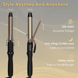 Eagle Fortress 1" Ceramic Curling Iron - Curling Wand JPA010