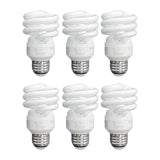 Xtricity Compact Fluorescent Light Bulb T2 Spiral, E26 Base, 9W (40 Watt Equivalent), 5000k Daylight, 540 Lumens, CFL, 120V - UL
