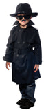 Aeromax Jr. Secret Agent with accessories, Size Youth Large, OSFM ages 9-12, Black