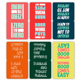 woopme Set of 6 Magnetic Zero to Hero Bookmark for Book Lovers Readers Students Gift Magnetic Page Clips Folding