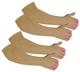 Kinship Comfort Brands Arm Sleeves Skin Protectors Safe from Abrasions Bruising Thin Skin Tears & Sun | 2 Pair