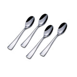 Mikasa 5147621 Serena Stainless Steel Demitasse Spoon, Set of 4