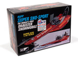 MPC Skill 2 Model Kit Rupp Super SNOSport Snowmobile Dragster (The Worlds First) 1/20 Scale Model