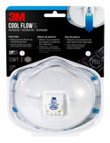3M Safety 8577PA1APS Paint Odor Valved Respirator, 2 each/pack