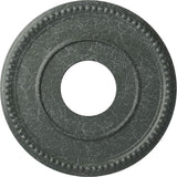 Ekena Millwork CM12BRAGC 12-1/2 x 3-7/8 x 3/4 Bradford Ceiling Medallion, Athenian Green Crackle