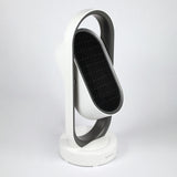 SEPRAS SWINGING HEATER AND FAN WITH REMOTE CONTROL AND SAFETY COMPACT GRID - DUAL USAGE - (White) -SEPRAS HEATER