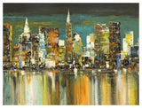 Le Mille Luci Di New York-Paper Art-50,,X38,,