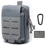 Molle Utility Pouch Tactical Cell Phone Pouch, EDC Waist Bag for Men Vest Bag Gadget Organizer Pack Purse Mobile Phone Case Hunt