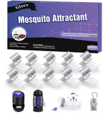 10 Pack Mosquito Attractant Bait Refill, Mosquito Bait Lure for Bug Zapper & Fly Traps, Compatible with All Flying Insect Mosqui