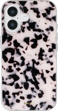 SCORPIFY for iPhone 16 Case [Compatible with MagSafe] with Pink Tortoise Shell Design, Cute Brown Magnetic Phone Cover for Women