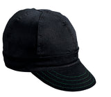 Mutual Industries 00250-00000-7375 Kromer Black Welder Cap, Cotton, Length 5, Width 6