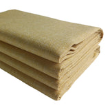 TinaKim Thick Canvas Upholstery Fabric, Faux Linen Material, for Couch Chair Car Seat Cover Repair (Yellow 20, 10 Yard)