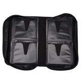 128 Capacity CD/DVD case Wallet, Storage,Holder,Booklet by Rekukos(Black)