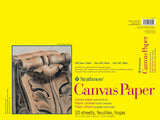 Strathmore 300 Series Canvas Paper Pad, Glue Bound, 12x16 inches, 10 Sheets (115lb/187g) Artist Paper for Adults and Students 
