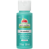Apple Barrel Multi Surface Acrylic Paint, 2 oz, Acapulco 2 Fl Oz