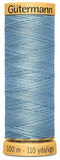 Gutermann Natural Cotton Thread 110 YardsNassau Blue