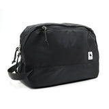 kalgoTeal Travel Toiletry Bag 8L, Large Packing Cube with Waterproof TPU Wet/Dry Compartment (01 Black Stealth)