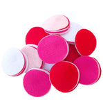 Playfully Ever After Pink, Light Pink, Red & White Craft Felt Circles (2 Inch 58pc)