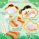 CottonStar Goose Stuffed Animal 51 Inch Plush Doll Toy, Cute Duck Plush Cushion Soft Huge Plushies Pillow, Gift for Kids and Fri