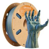 ERYONE Matte Dual Color PLA Filament 1.75 mm for 3D Printers,Accuracy +/- 0.03mm,1kg/ Spool(2.2lbs), Matte Navy Blue&Olive Green