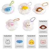 mountova 5 Sets Pocket Hug, Pocket Hug Card with Little Squishy Animals, Stress Relief Positive Small Gift Cards for Team, Bulk 