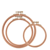 Sherbo 46 Inch Embroidery Hoops, Set Of 3 Beech Wood Cross Stitch Hoops