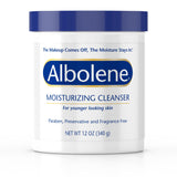 Albolene Moisturizing Cleanser & Makeup Remover Balm - Fragrance-Free Facial Cream for Cleansing & Hydration - Multi-Use Skincar
