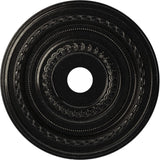 22OD x 3 1/2ID x 1P Cole Thermoformed PVC Ceiling Medallion (Fits Canopies up to 6), Textured Metallic Galaxy