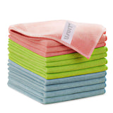 USUIT Microfiber Cleaning Cloths, UltraSoft and Highly Absorbent, StreakFree, LintFree, ScratchFree, Washable, for Car Detai