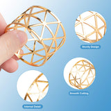 12PCS - Napkin Rings, Gold Napkin Rings Set of 12, Holiday Napkin Holders for Dining, Anniversary, Birthday, Christmas, Easter,