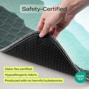 PetSpy Washable Pee Pads for Dogs 2-Pack (18x24) - Waterproof Reusable Puppy Pads No-Slip Surface - Stylish Dog Potty Training P