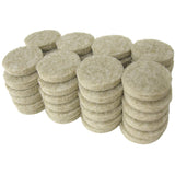 Shepherd Hardware 9972 1Inch Heavy Duty SelfAdhesive Felt Furniture Pads, 48Count, Beige